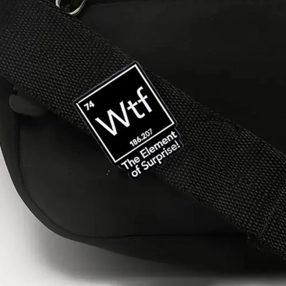 3/$25 “WTF The Element of Surprise!” Funny Pin, Elements, Periodic Table